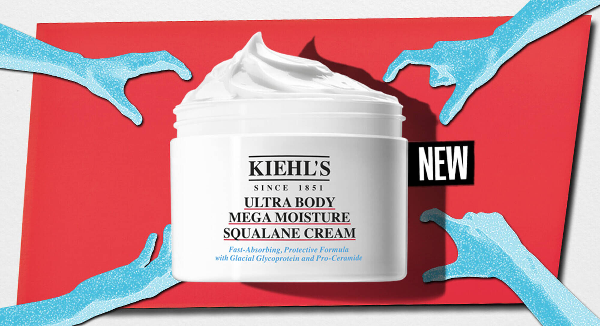 Kiehl’sキールズ　ウルトラボディメガモイスチャスクワランクリーム250ml Kiehl'sキールズ ウルトラボディメガモイスチャスクワランクリーム